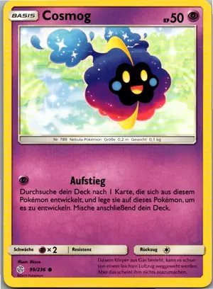 Cosmog Exemplar 1,25 €