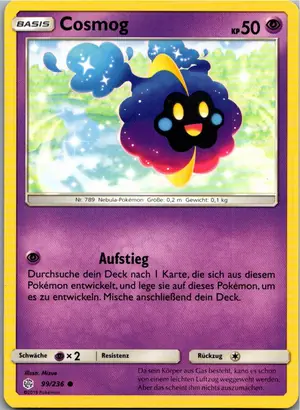Cosmog Exemplar 1,25 €
