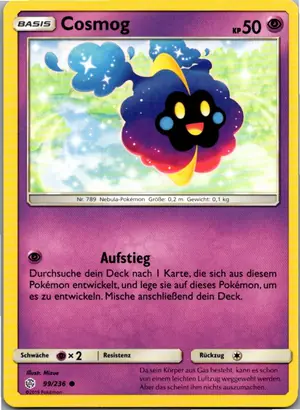Cosmog Exemplar 1,25 €