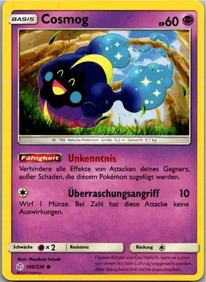 Cosmog Exemplar 1,25 €