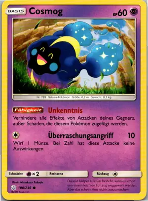 Cosmog Exemplar 1,25 €