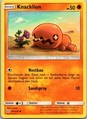 Knacklion Exemplar 1,25 €