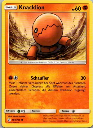 Knacklion Exemplar 1,25 €