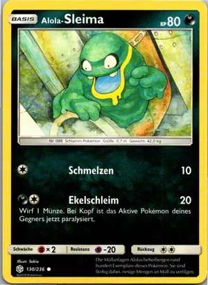Pokémon-Karte Sleima 130/236 Welten im Wandel