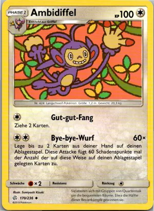 Ambidiffel Exemplar 1,25 €