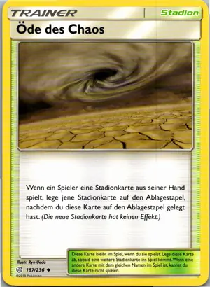 Pokémon-Karte Öde des Chaos 187/236 Welten im Wandel