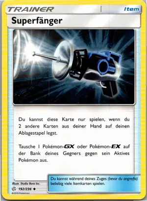 Pokémon-Karte Superfänger 192/236 Welten im Wandel