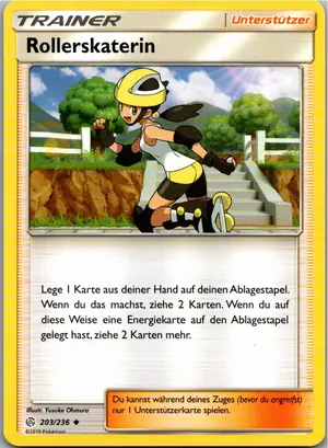Rollerskaterin Exemplar 1,25 €
