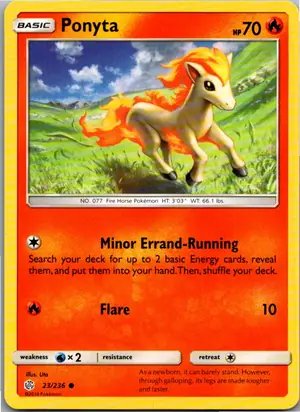 Ponyta Ponita Exemplar 1,25 €