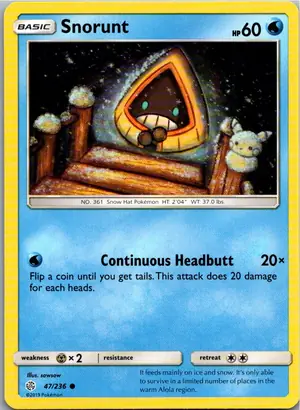 Snorunt Schneppke Exemplar 1,25 €