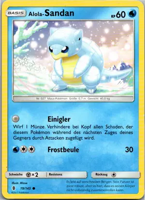 Alola-Sandan Exemplar 1,25 €