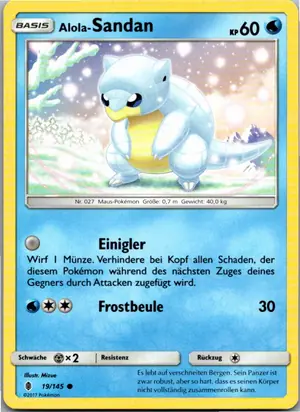 Alola-Sandan Exemplar 1,25 €