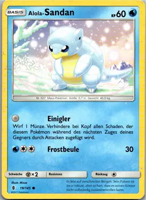 Alola-Sandan Exemplar 1,25 €