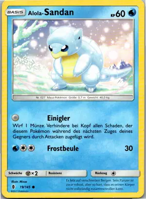 Alola-Sandan Exemplar 1,25 €