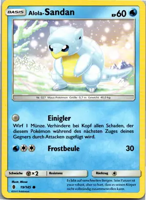 Alola-Sandan Exemplar 1,25 €