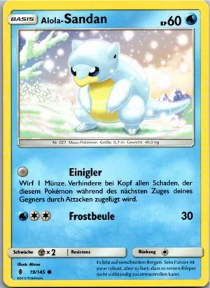 Alola-Sandan Exemplar 1,25 €