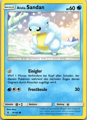 Alola-Sandan Exemplar 1,25 €