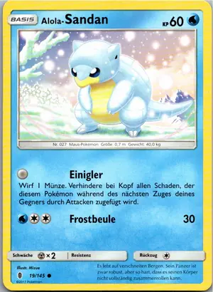 Alola-Sandan Exemplar 1,25 €