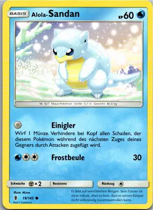 Alola-Sandan Exemplar 1,25 €