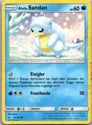 Alola-Sandan Exemplar 1,25 €
