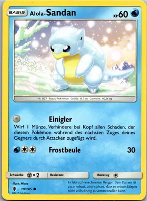 Alola-Sandan Exemplar 1,25 €