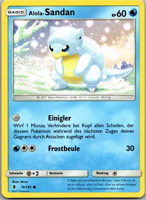 Alola-Sandan Exemplar 1,25 €