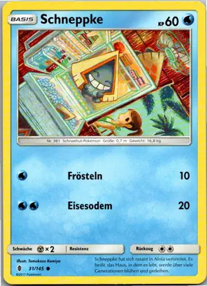 Schneppke Exemplar 1,25 €