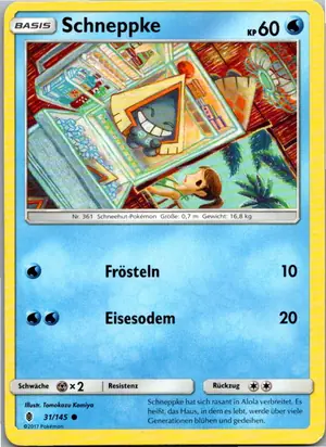 Schneppke Exemplar 1,25 €