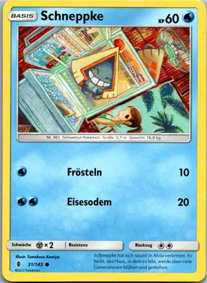Schneppke Exemplar 1,25 €