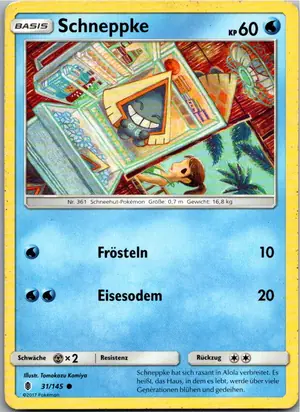 Schneppke Exemplar 1,25 €