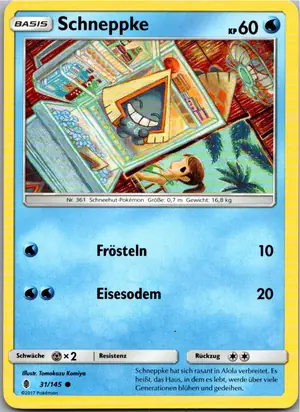 Schneppke Exemplar 1,25 €
