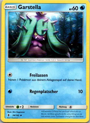 Pokémon-Karte Garstella 39/145 Stunde der Wächter
