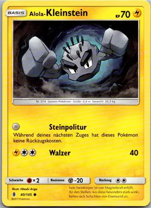 Kleinstein Exemplar 1,25 €
