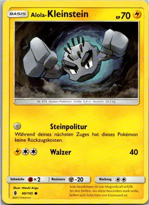 Kleinstein Exemplar 1,25 €