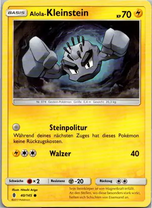Kleinstein Exemplar 1,25 €