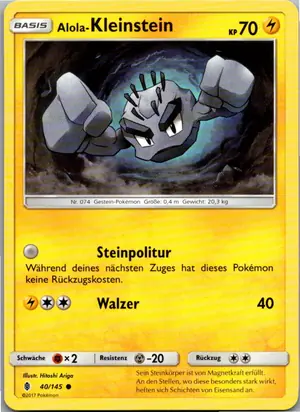 Kleinstein Exemplar 1,25 €