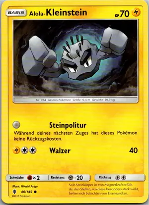 Kleinstein Exemplar 1,25 €