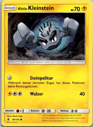 Kleinstein Exemplar 1,25 €