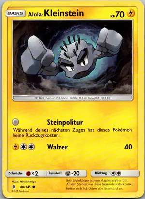 Kleinstein Exemplar 1,25 €