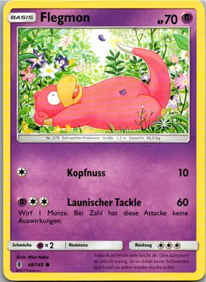 Flegmon Exemplar 1,25 €