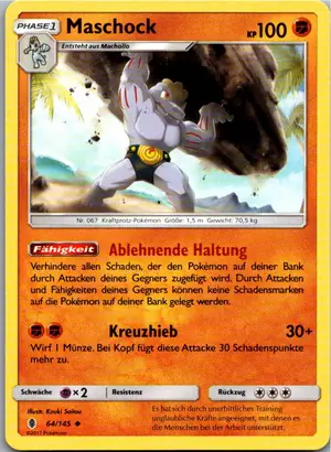Maschock Exemplar 1,25 €