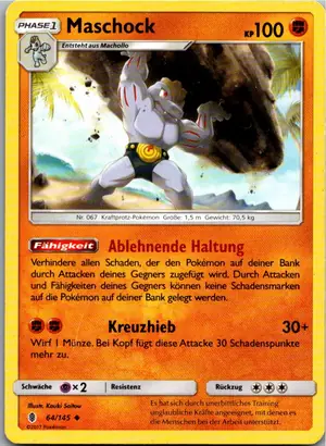 Maschock Exemplar 1,25 €