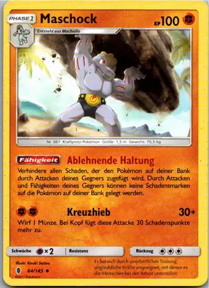 Maschock Exemplar 1,25 €