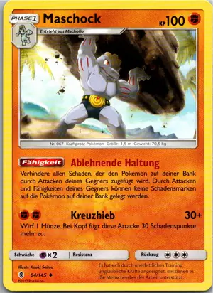 Maschock Exemplar 1,25 €