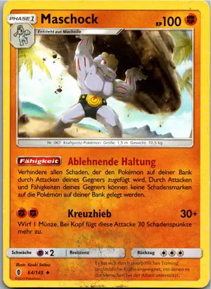 Maschock Exemplar 1,25 €
