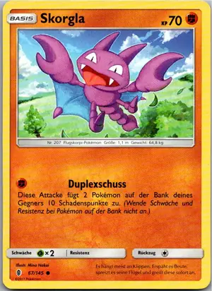 Skorgla Exemplar 1,25 €