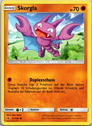 Skorgla Exemplar 1,25 €