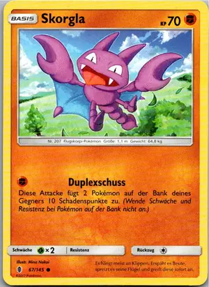 Skorgla Exemplar 1,25 €