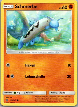 Schmerbe Exemplar 1,25 €