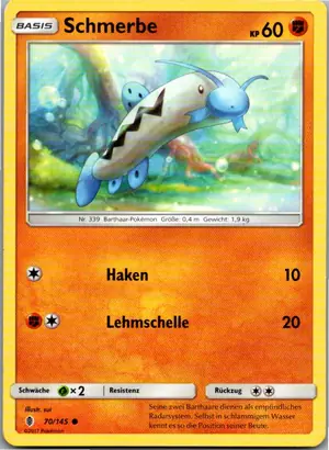 Schmerbe Exemplar 1,25 €